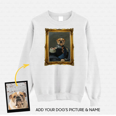 Personalized Dog Gift Idea - Royal Dog's Portrait 48 For Dog Lovers - Standard Crew Neck Sweatshirt